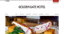 Desktop Screenshot of goldengatehotel.com.au